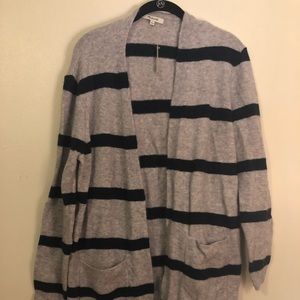 NWT Madewell Kent Cardigan Sweater in Stripe